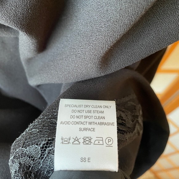 L.K.Bennett Black Davina Cap Sleeve Sheath Dress Size 2 - Picture 11 of 16